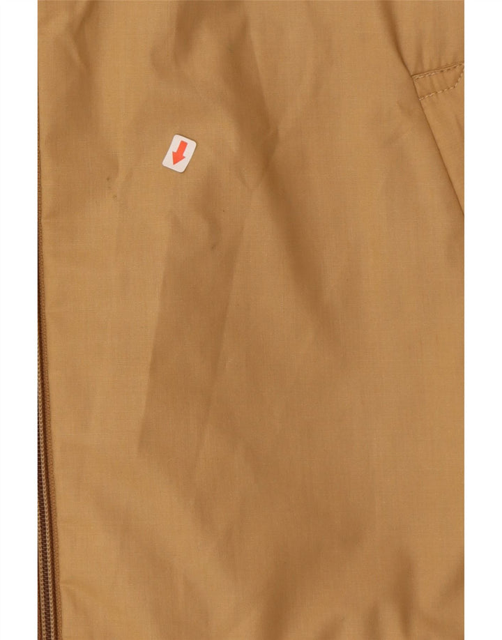 AUSTRALIAN L'ALPINA Mens Bomber Jacket IT 46 Small Beige Polyester