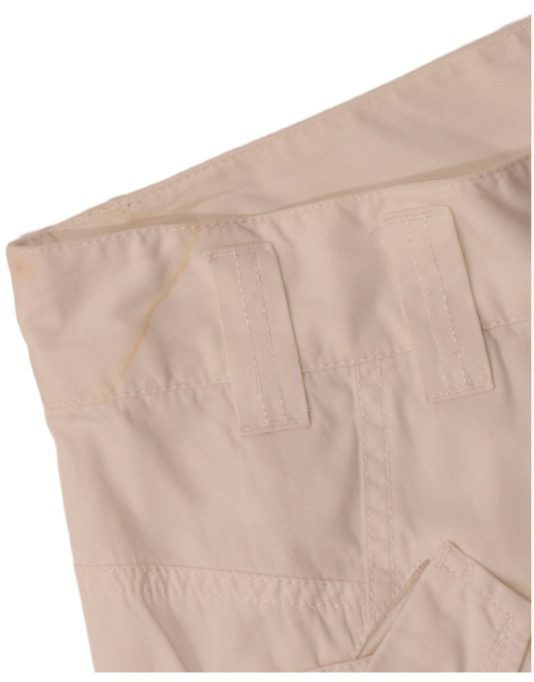 Diesel Womens Cargo Shorts W28 Medium White Cotton