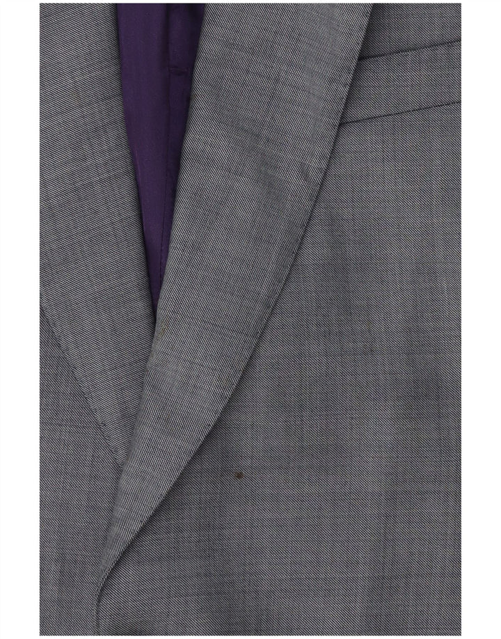 Paul Smith Herre 1-knap blazerjakke UK 38 Medium Grå