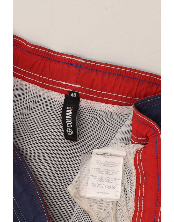 Colmar Ανδρικό γραφικό σορτς κολύμβησης IT 48 Medium Navy Blue Polyamide