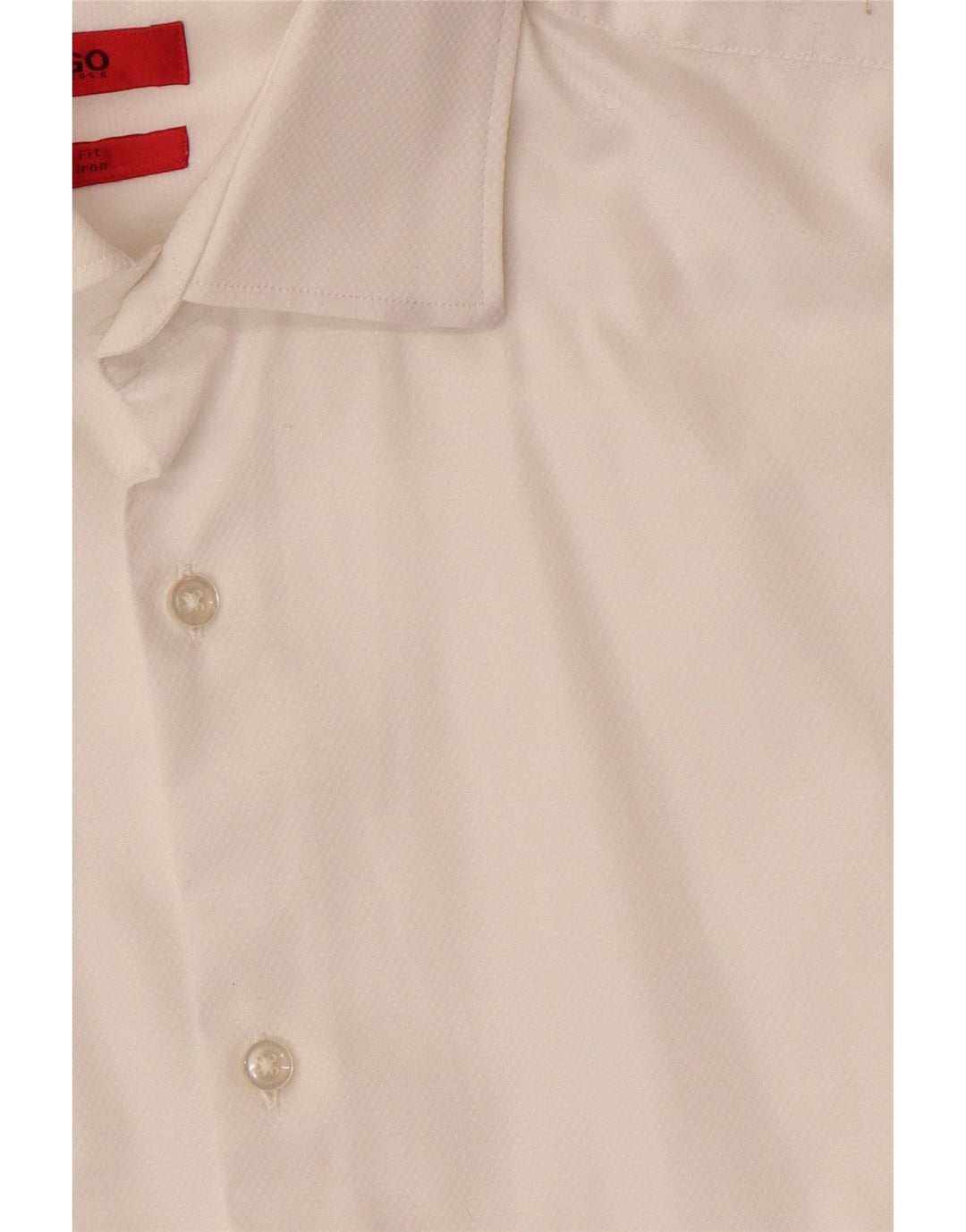 HUGO BOSS Chemise slim fit pour hommes taille 38 15 blanc moyen