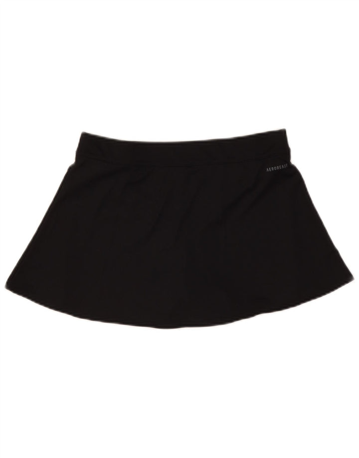 Adidas Womens Aeroready Skort UK 8 Small Black Polyester