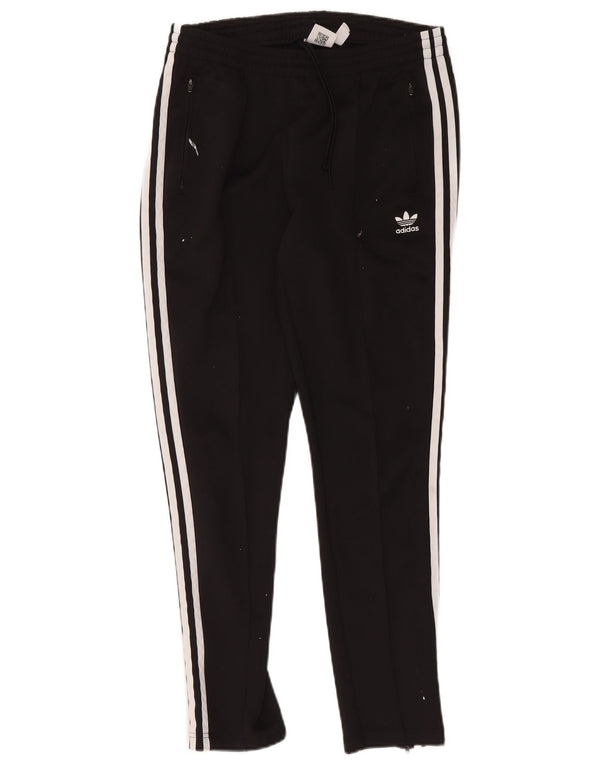 Adidas Womens Tracksuit Trousers UK 14 Medium Black Cotton