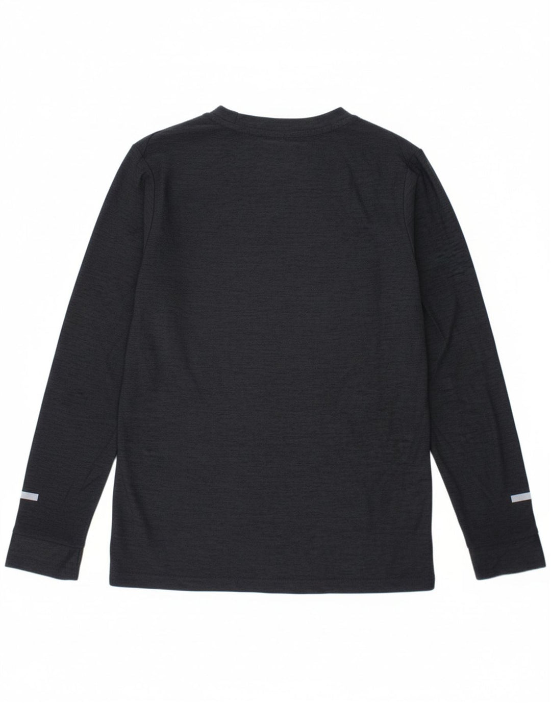 RUSSELL ATHLETIC Boys Dri-Power Top Long Sleeve 7-8 Years Medium Grey