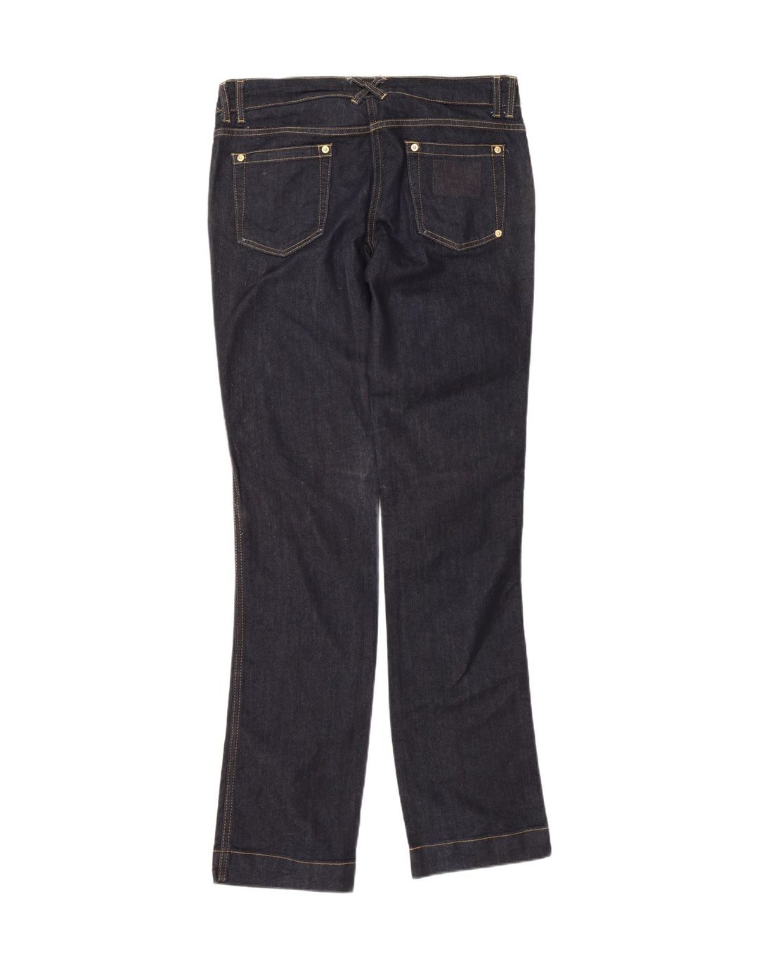 DOLCE & GABBANA Womens Straight Jeans IT 44 Medium W30 L33 Navy Blue Vintage Dolce & Gabbana and Second-Hand Dolce & Gabbana from Messina Hembry 