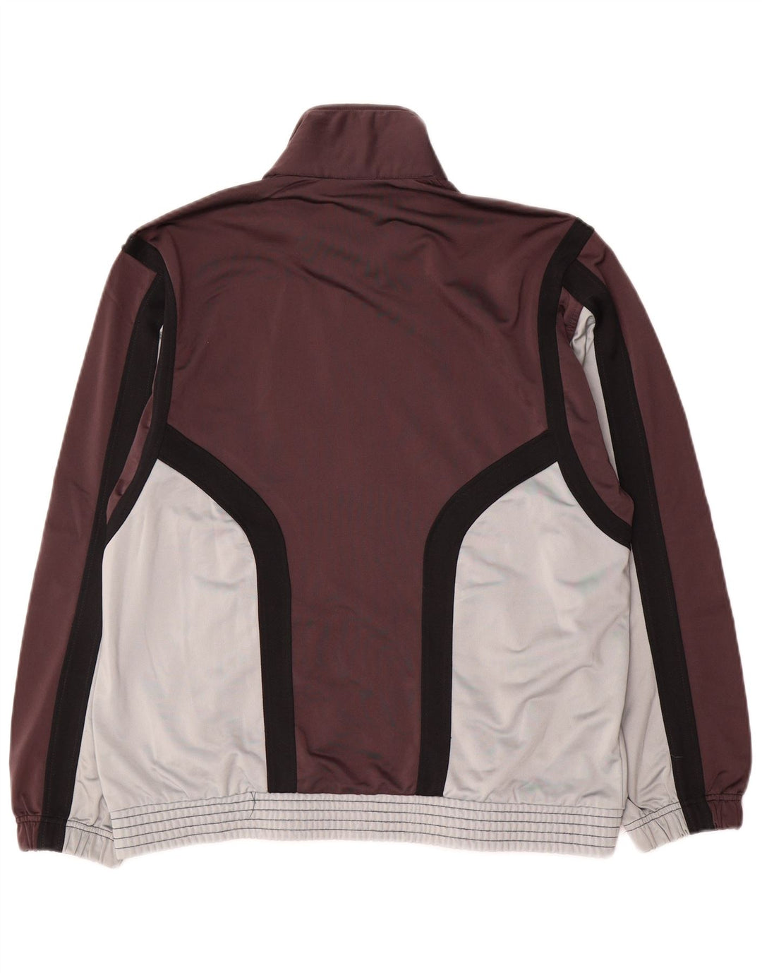 Sergio Tacchini Chaqueta de chándal para hombre IT 46 Small Brown Colourblock