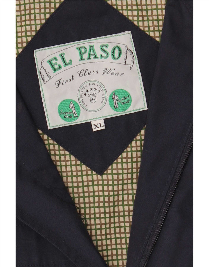 El Paso Herre Bomber Jacket UK 42 XL Navy Blue