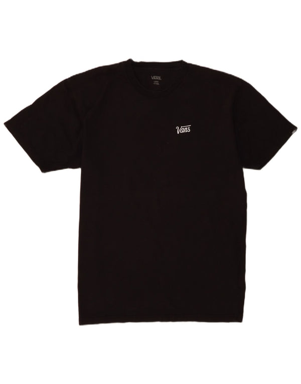 Vans Herren T-Shirt Top Large Schwarz Baumwolle