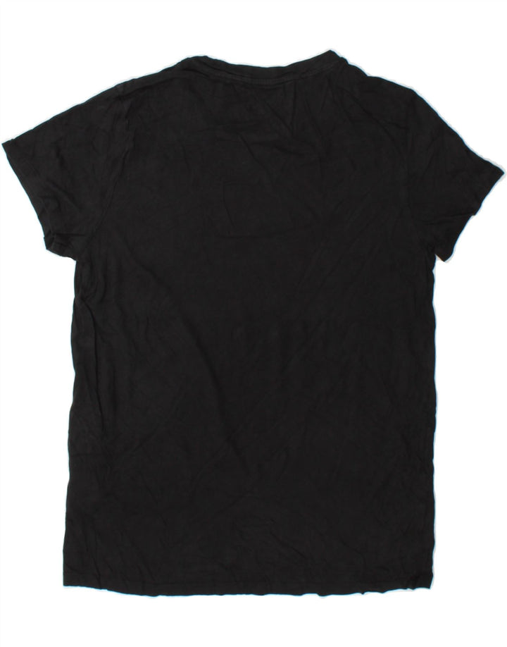 LEVI'S Mens Graphic T-Shirt Top Small Black Cotton Vintage Levi's and Second-Hand Levi's from Messina Hembry 