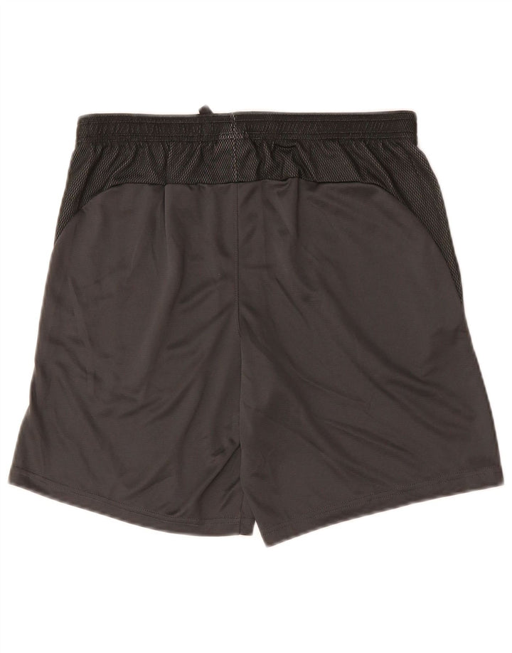 Pantaloncini sportivi Nike Dri Fit da uomo piccoli in poliestere grigio