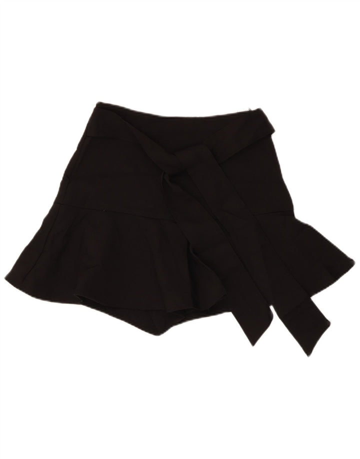 Minigonna ZARA da donna piccola W26 poliestere nera