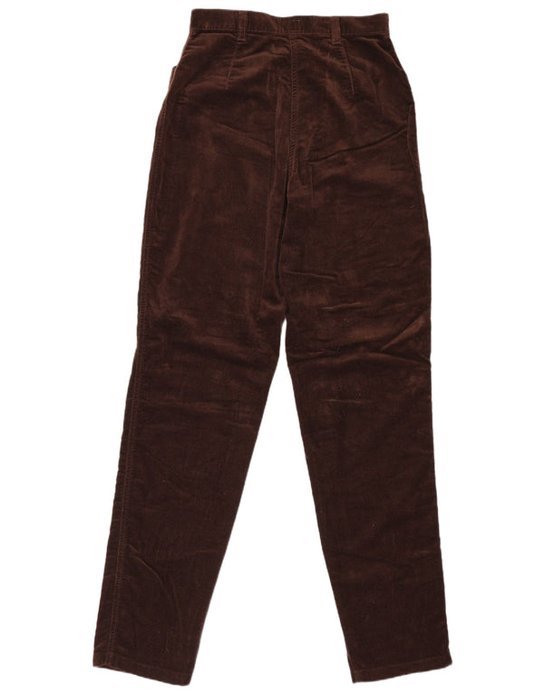 Calvin Klein Damen Gerade Freizeithose W26 L32 Braun