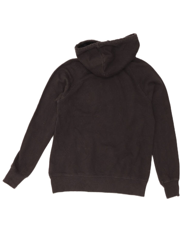 The North Face Womens Graphic Hoodie Pullover UK 6 XS Schwarz Baumwolle