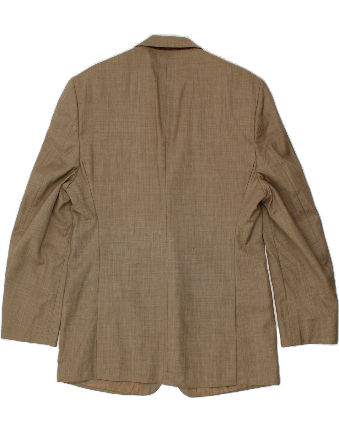MICHAEL KORS Mens 2 Button Blazer Jacket IT 44 XS Beige Wool Vintage Michael Kors and Second-Hand Michael Kors from Messina Hembry 