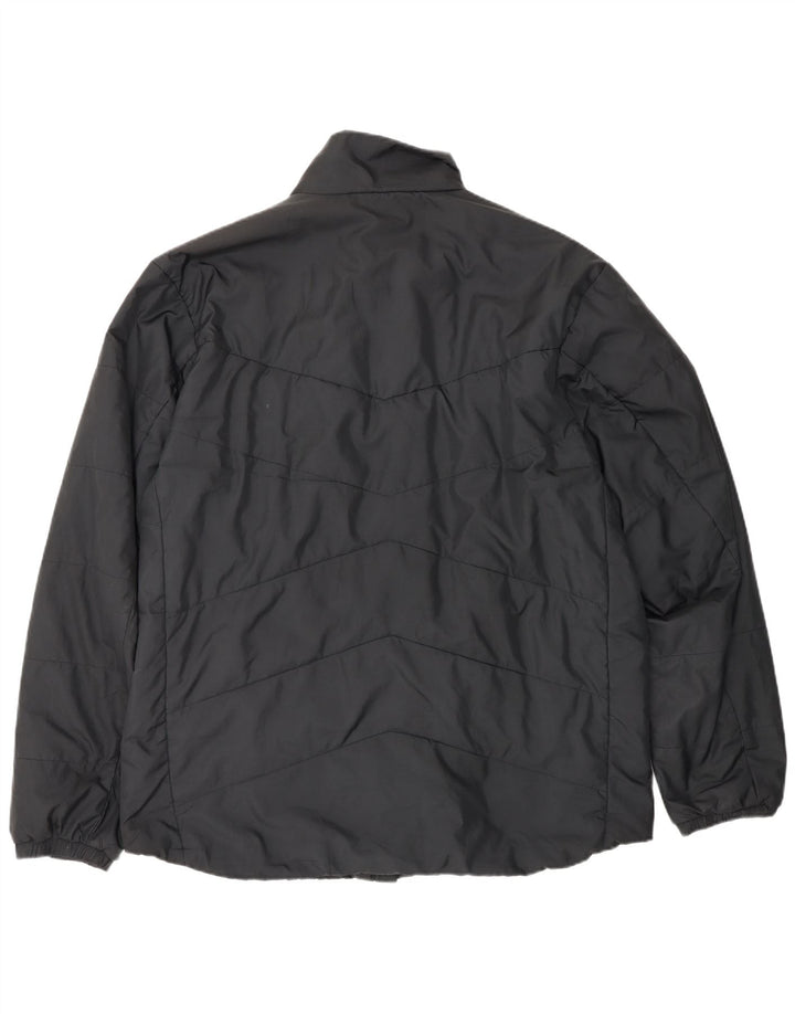 ADIDAS Mens Padded Jacket UK 42 XL Black Polyester