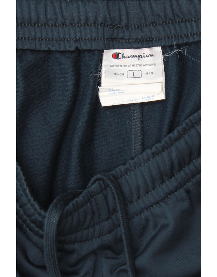 Champion Herre træningsdragt Bukser Large Navy Blue Polyester