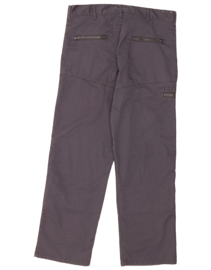 Pantaloni cargo drepti pentru bărbați Dickies W34 L29 poliester bleumarin
