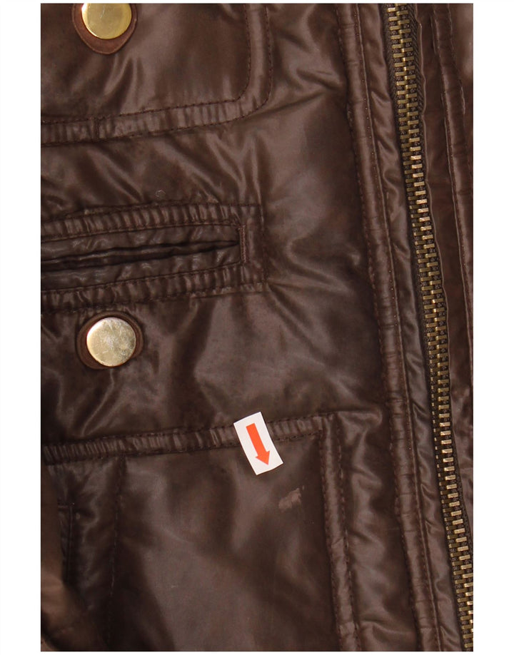 Damska ocieplana kurtka Fay UK 10 Small Brown Poliamid