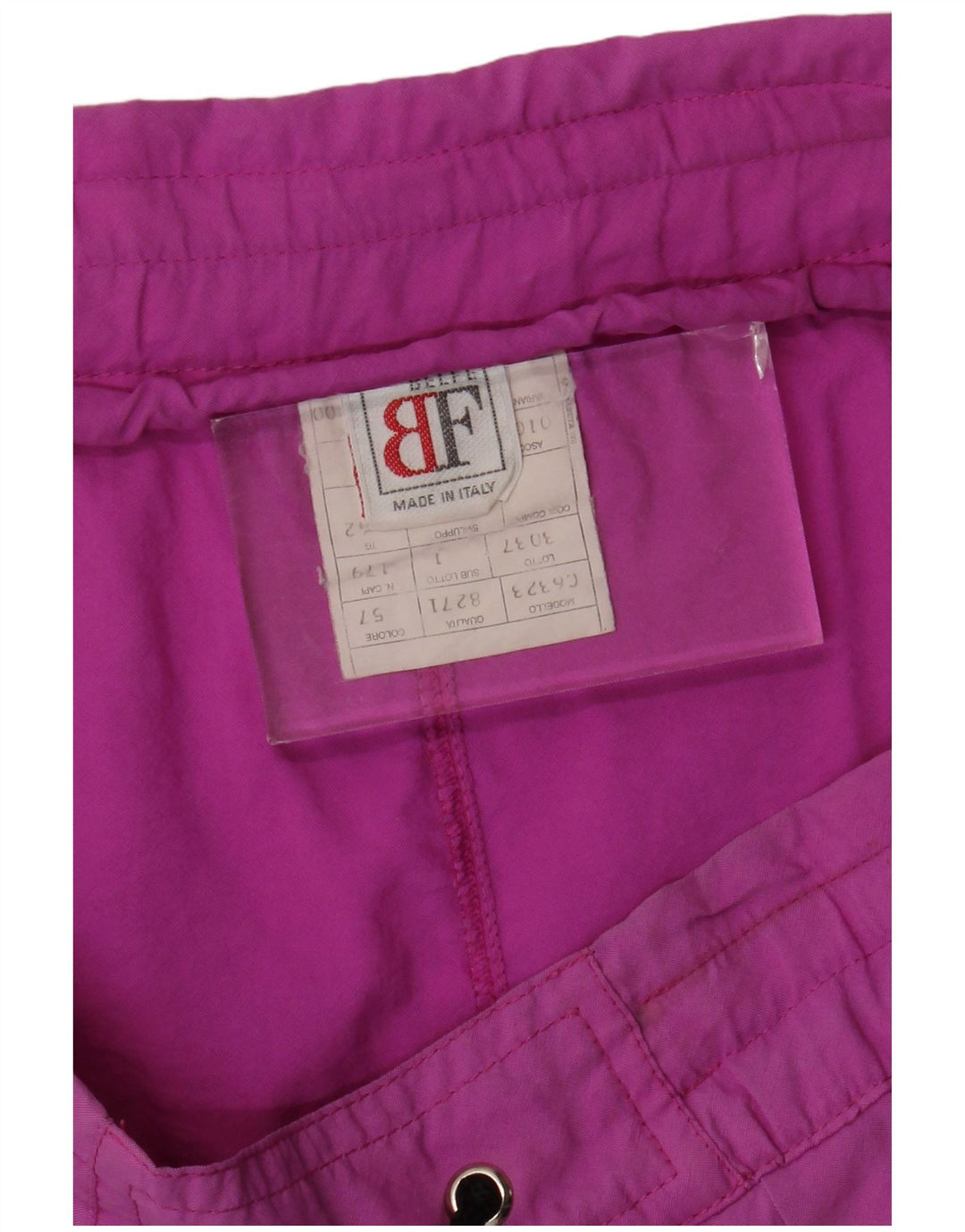Belfe & Belfe Womens Graphic Swimming Shorts IT 42 Medium  Pink Nylon