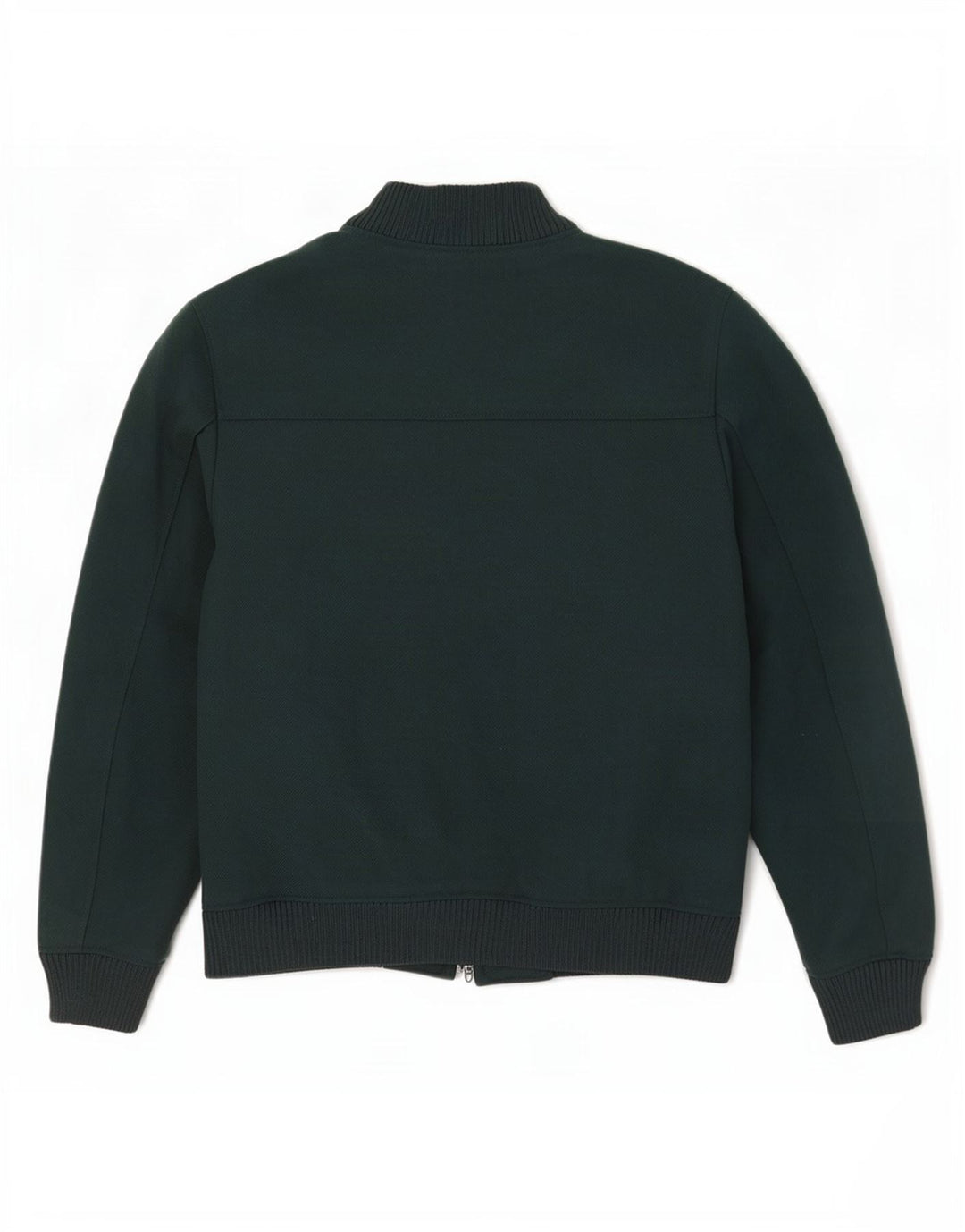 Zara Mens Bomber Jacket UK 40 Grande Poliéster Verde