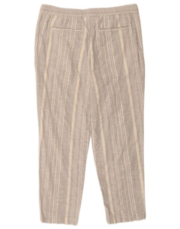 Zara muške sužene chino hlače XL W34 L27 Pamuk na sive pruge