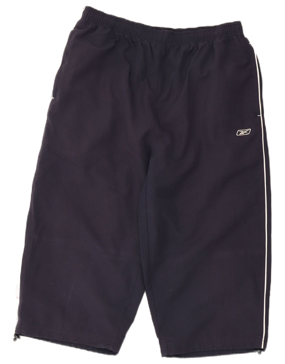 Reebok Herre Bermuda Sport Shorts Medium Navy Blue Polyester
