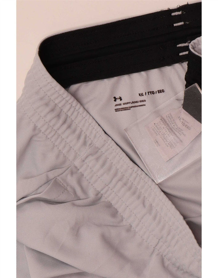 Under Armour Mens Graphic Sport Shorts 2XL Grey Polyester