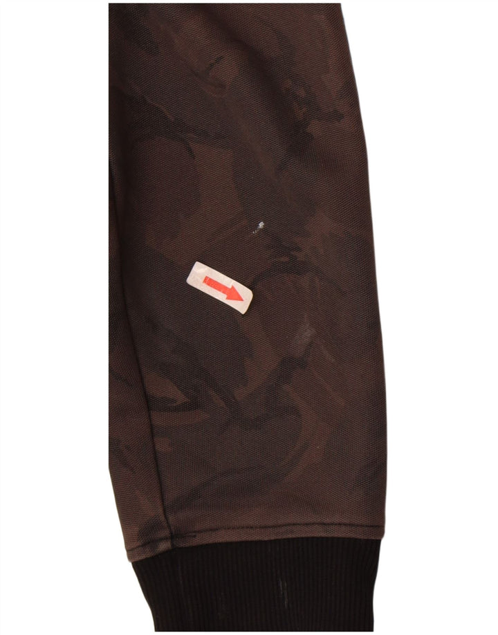 Fred Perry Herre træningsdragt Top jakke Lille brun Camouflage Polyester