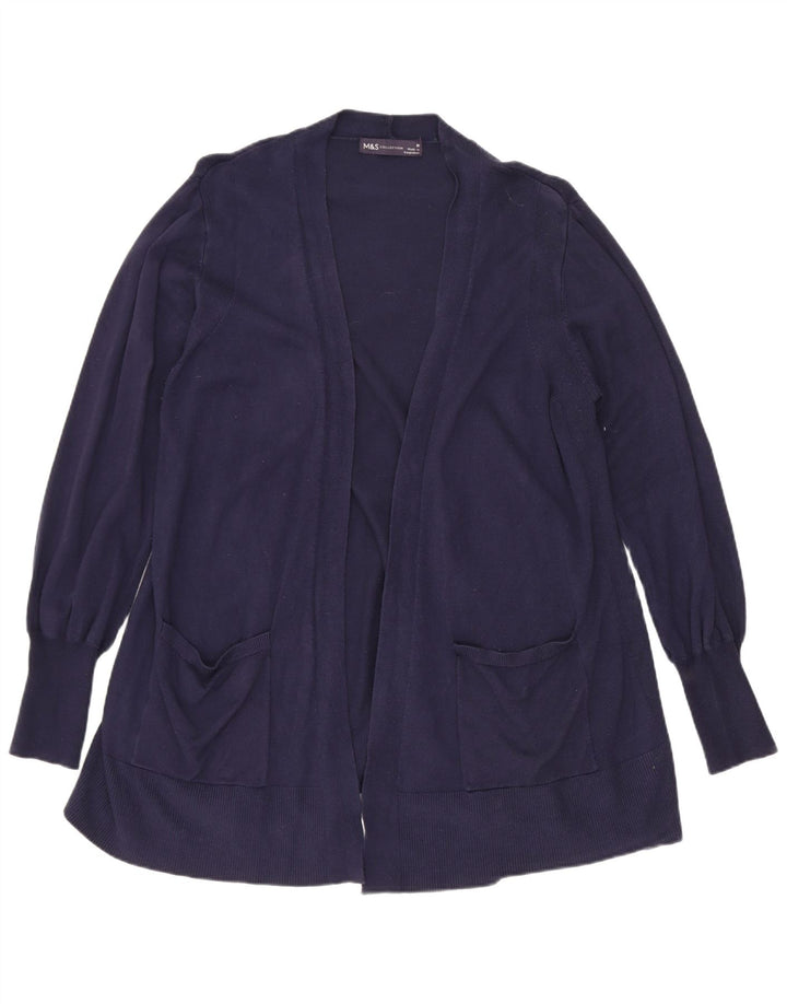 Pulover cardigan pentru femei Marks & Spencer, mediu bleumarin