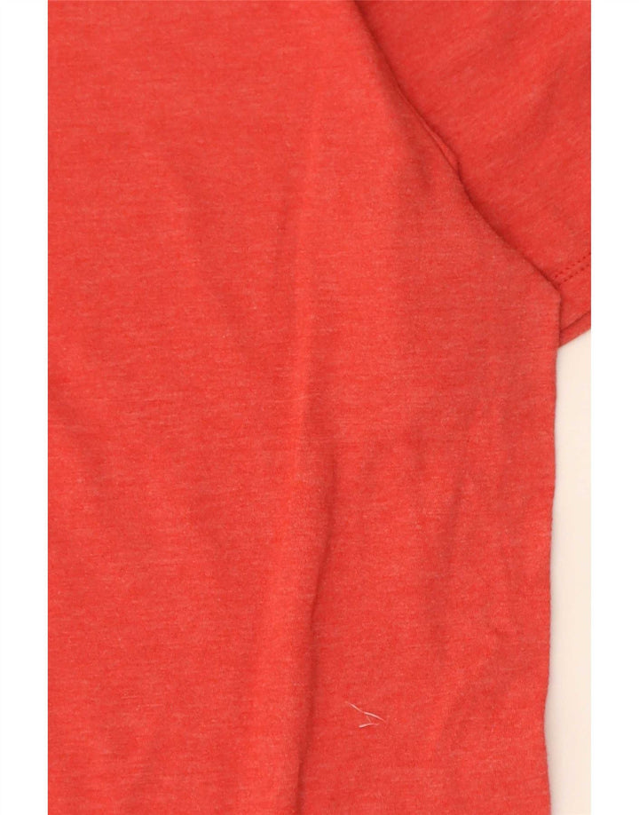 T-shirt grafica da uomo Hurley Top grande rosso in poliestere