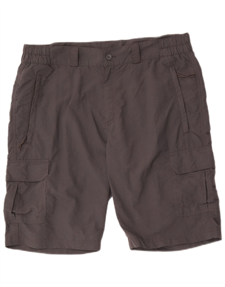 Mountain Warehouse Herre Cargo Shorts W34 Large Grå Nylon