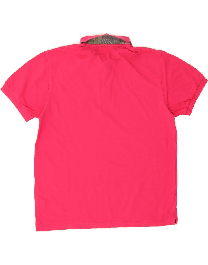 SUN68 Mens Polo Shirt 2XL Pink Cotton Vintage Sun68 and Second-Hand Sun68 from Messina Hembry 