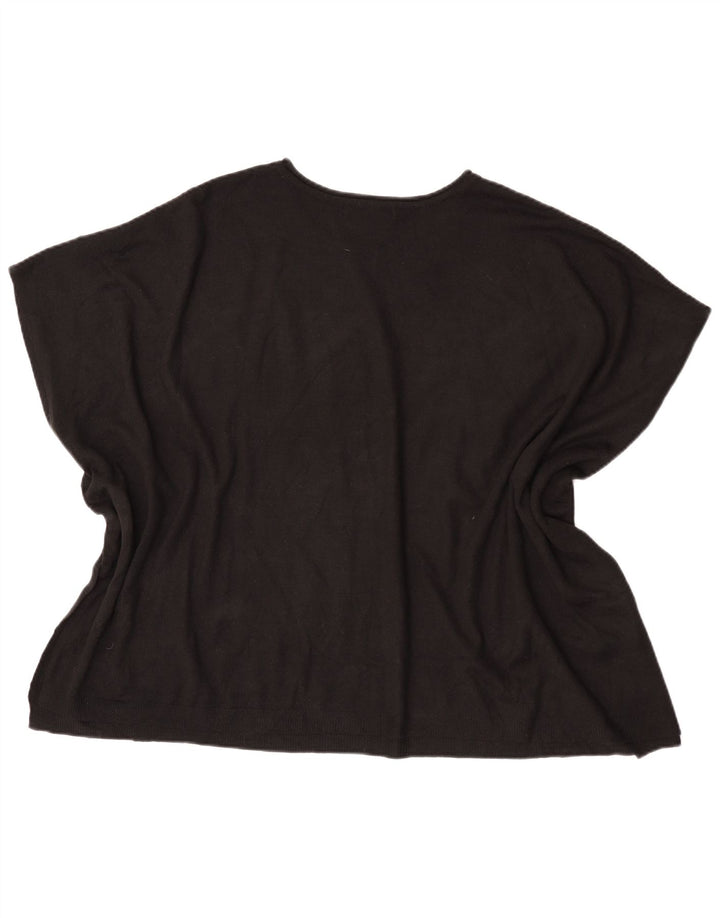 Marks & Spencer Womens Poncho Top One Size Black