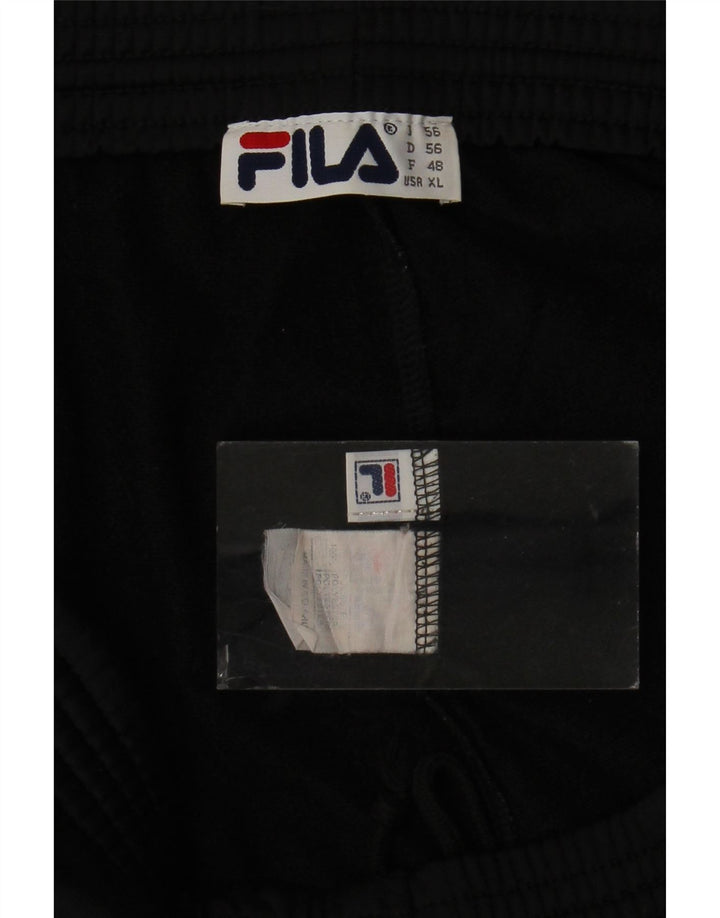 Fila Herren Trainingshose XL Schwarz Polyester