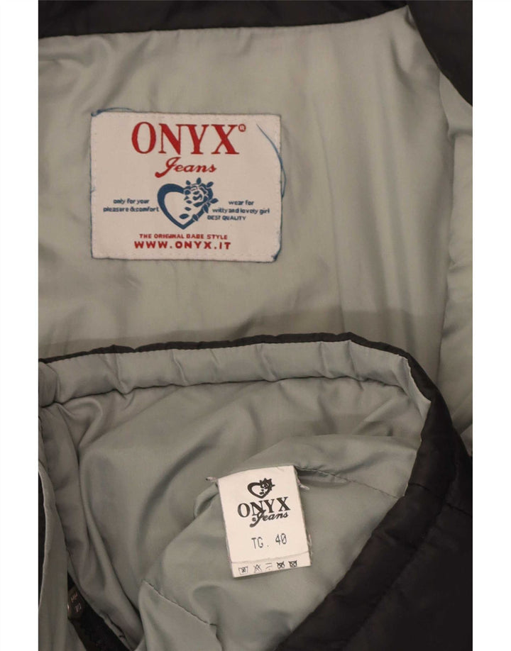 Damska ocieplana kurtka Onyx IT 40 Small, czarna, poliamid