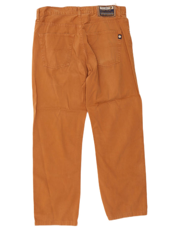 Navigare Herre Lige Casual Bukser IT 50 Large W34 L28 Beige Bomuld