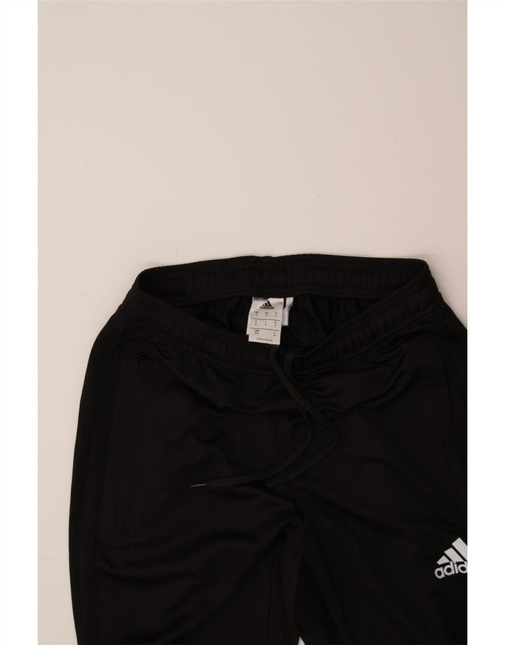 ADIDAS Womens Climacool Tracksuit Trousers UK 10 Small  Black Polyester Vintage Adidas and Second-Hand Adidas from Messina Hembry 