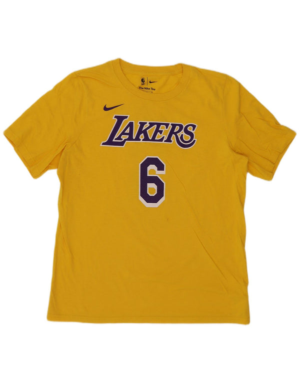 Nike Jungen Lakers Graphic T-Shirt Top 13–14 Jahre XL Gelb