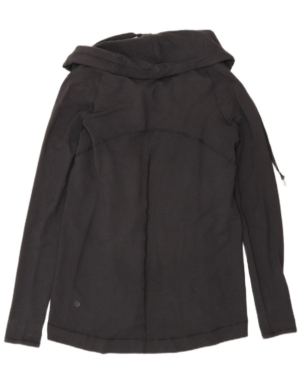 Giacca da ginnastica da donna Lululemon US 4 Small Black Modal