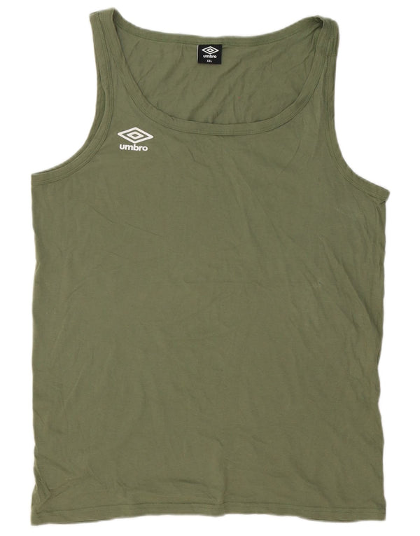 Umbro Vest Vest Top 2XL Kaki