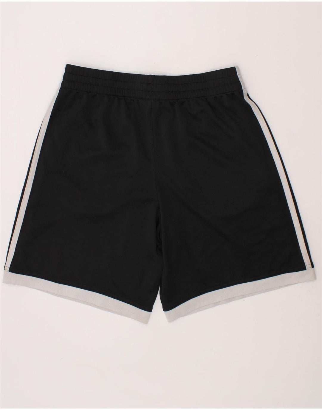 ADIDAS Boys Sport Shorts 10-11 Years Medium  Black Polyester Vintage Adidas and Second-Hand Adidas from Messina Hembry 