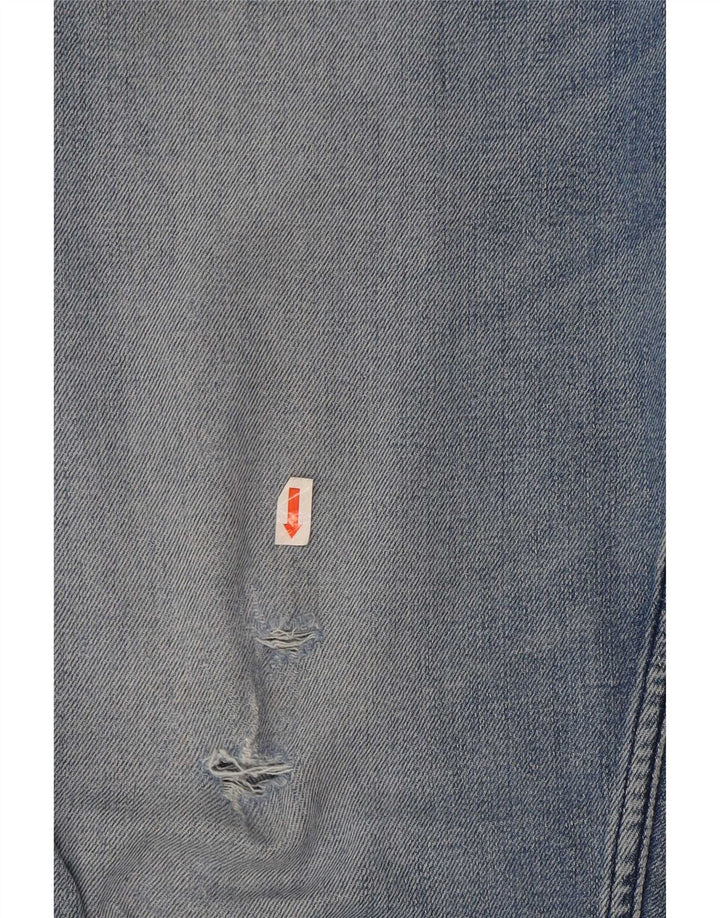 Hugo Boss Herre Slim Jeans W38 L32 Blå Bomuld
