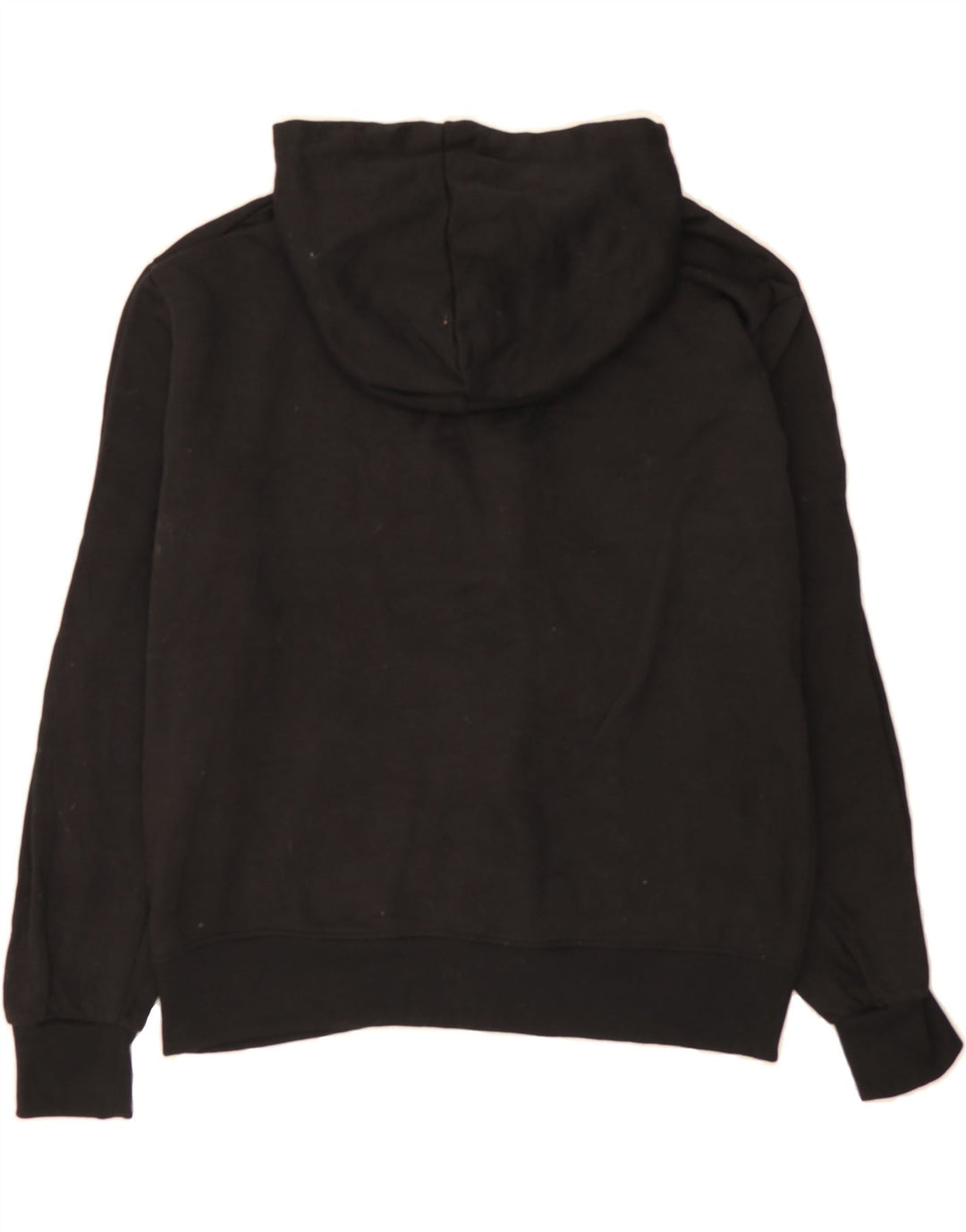 CHAMPION Womens Oversized Zip Hoodie Sweater UK 16 Large Black Polyester Vintage Champion and Second-Hand Champion from Messina Hembry 