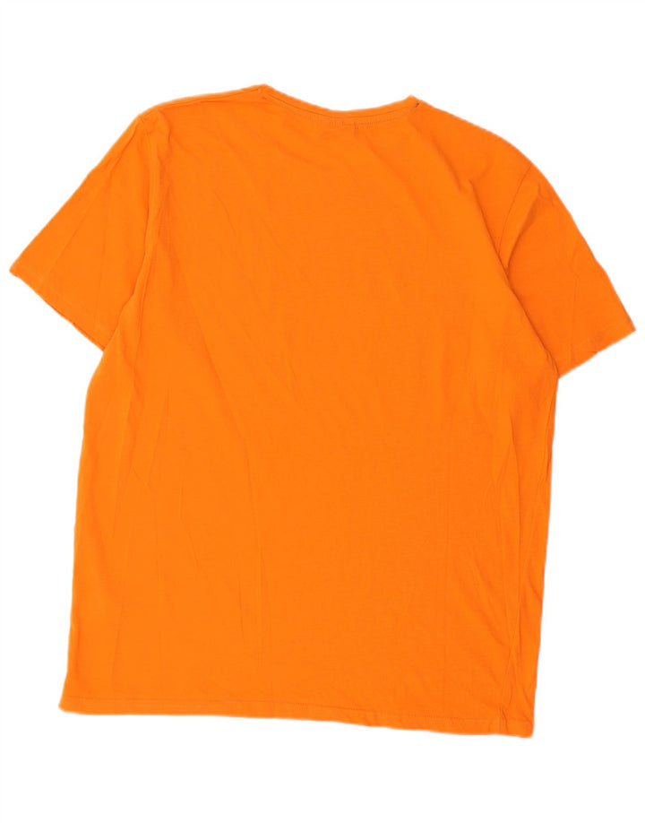 Lotto Herre Grafisk T-Shirt Top Medium Orange