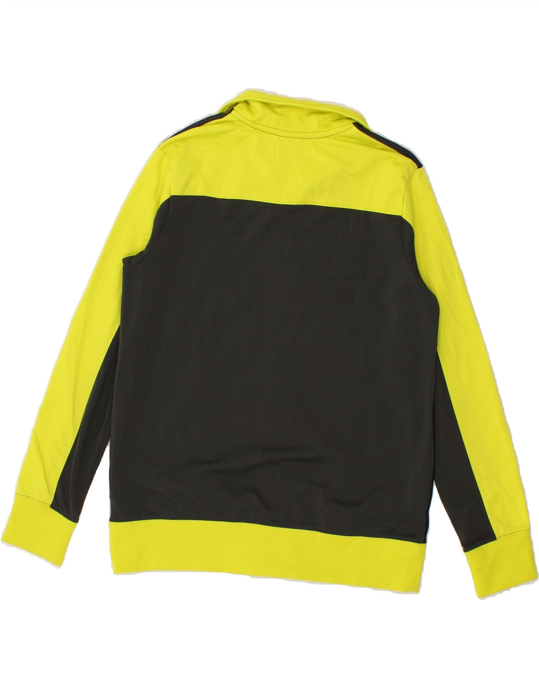 NIKE Boys Tracksuit Top Jacket 13-14 Years XL Grey Colourblock Polyester Vintage Nike and Second-Hand Nike from Messina Hembry 