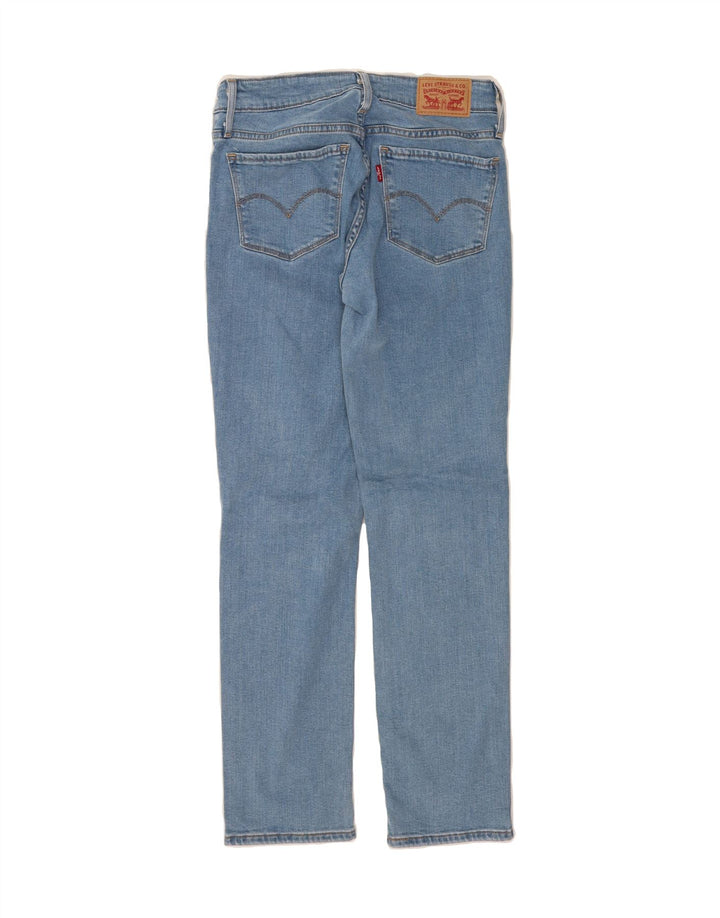 LEVI'S Womens 712 Slim Jeans W25 L28 Blue Cotton Vintage Levi's and Second-Hand Levi's from Messina Hembry 