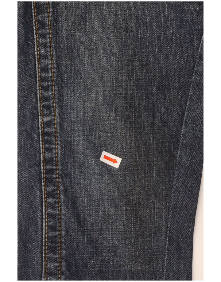 CALVIN KLEIN Womens Straight Jeans W32 L28 Blue