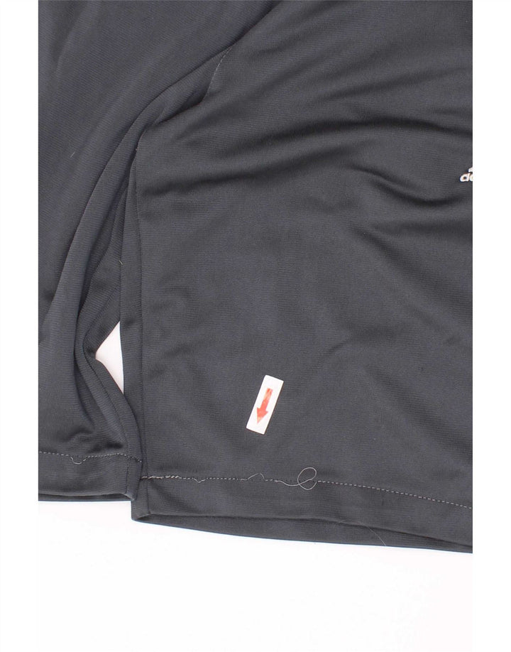 Adidas Sportshorts für Jungen, 11–12 Jahre, graues Polyester