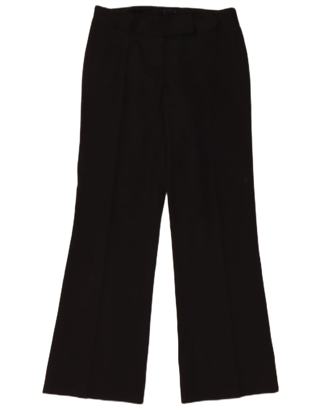 Oasis Womens Bootcut Suit Trousers UK 10 Small W28 L31 Black Polyester
