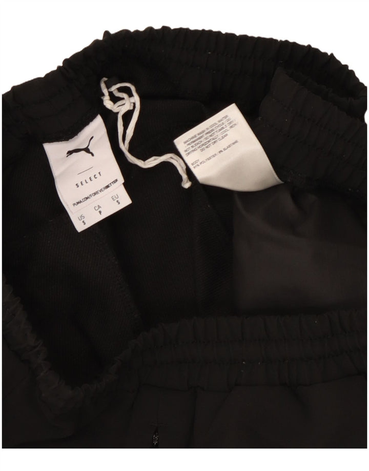 Puma Womens Capri Tracksuit Trousers UK 10 Small  Black Polyester